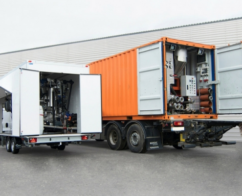 Container boiler houses